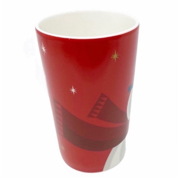 STARBUCKS snowman coffee mug NEW Grande 16oz - Picture 4 of 9